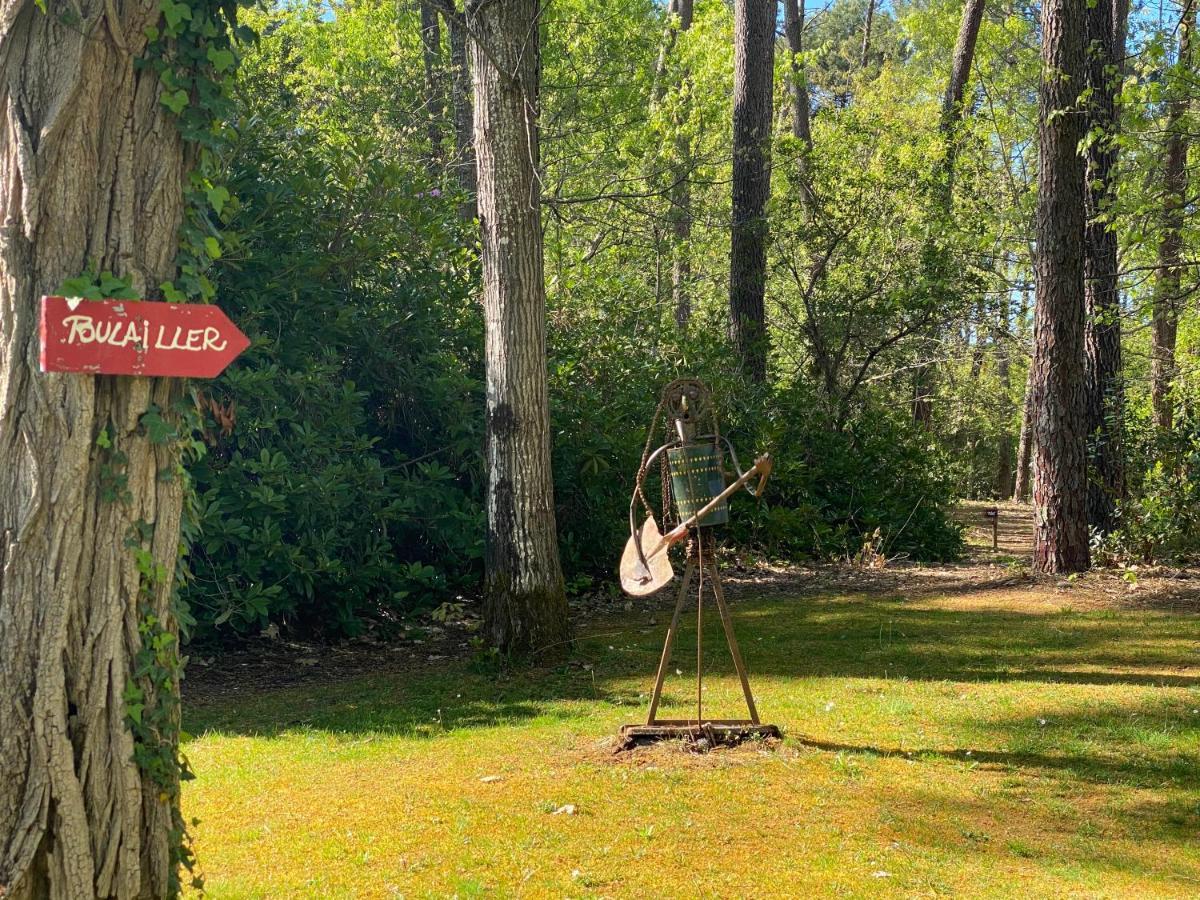 Le Petit Poulailler Au Beau Milieu Des Pins Villa Lacanau Buitenkant foto